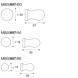 Designerknopper - Benedicte