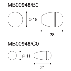 Designerknopper - Sofie