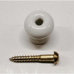 Porcelnsknop<br> 14 - 25  - 38 mm
