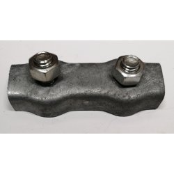 Wireklemme duplex Elforzinket st�l