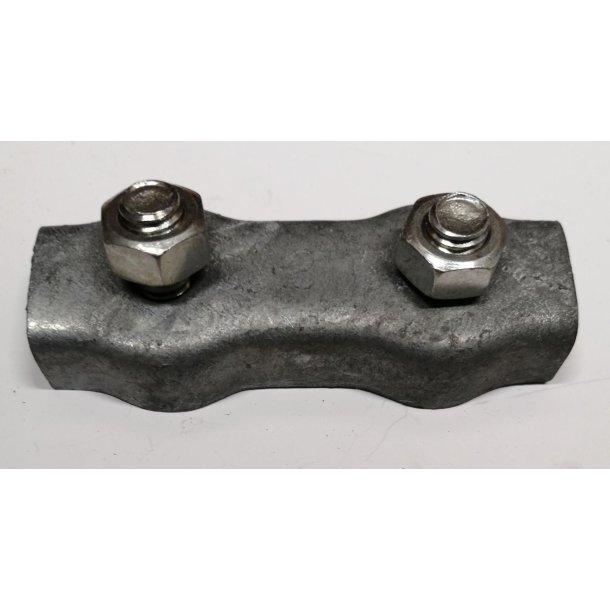 Wireklemme duplex Elforzinket st�l