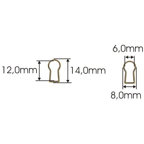 N�gler�r glat 12 mm