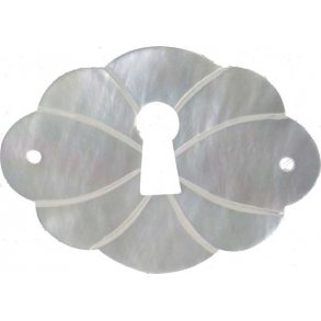 Ngleskilt, Perlemor <br>53 x 33 mm