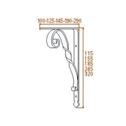 Hyldekngt 245 X 190 mm
