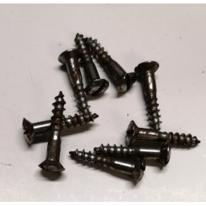 Linsehovedet 3,0 x 16 mm jern (100 stk)