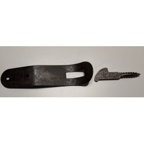 Lsefjeder med fanghage, jern