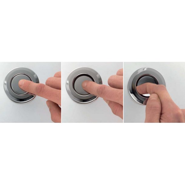 Skydedrsskl m. Magnetlg - hul/hul - st