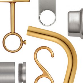 Rrholder - PVD - Messing - flere overflader