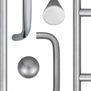 Greb & knopper i rustfri stål