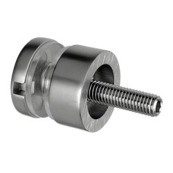 Glasadapter, flad &amp; rr, til glas, 6 - 17,52 mm