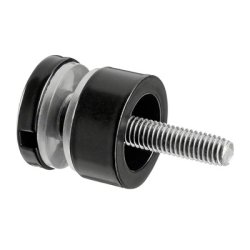 Glasadapter, flad &amp; rr, til glas, 6 - 17,52 mm