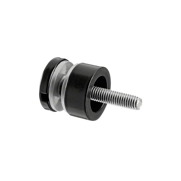 Glasadapter, flad &amp; rr, til glas, 6 - 17,52 mm