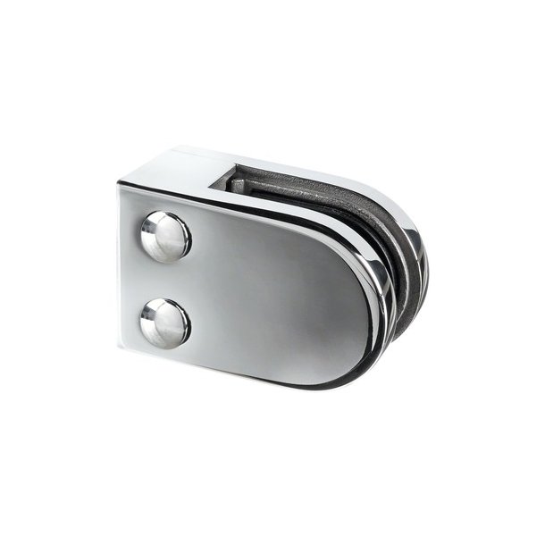 Glasklemme Model 2500<br> AISI 316 - flad eller r�r<br>Glasstruktur: monolitisk / lamineret