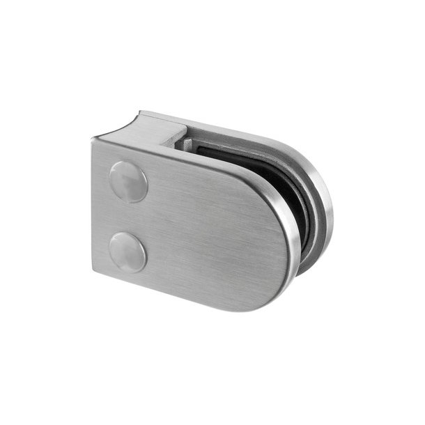 Glasklemme Model 2500<br> AISI 316 - flad eller r�r<br>Glasstruktur: monolitisk / lamineret