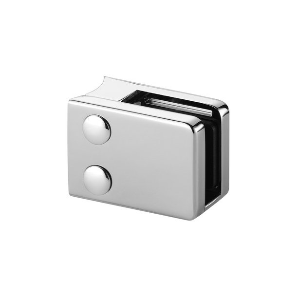 Glasklemme Model 4200<br> AISI 316 - flad eller r�r<br>Glasstruktur: monolitisk / lamineret