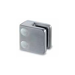 Glasklemme Model 2100<br> AISI 304 - flad eller rr<br>Glasstruktur: monolitisk / lamineret