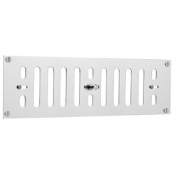 Ventilationsrist m. lukke<br>messing