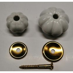 Porcelnsknop 24 - 37 mm