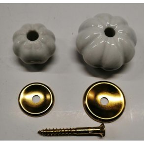 Porcelnsknop 24 - 37 mm