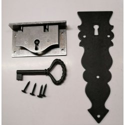 Kistels m. ngleskilt, dorn 25 mm