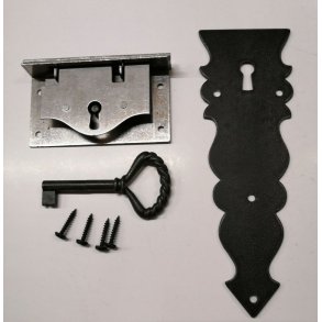 Kistels m. ngleskilt, dorn 25 mm