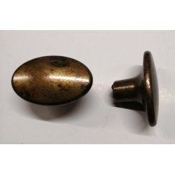 Knop, Blank messing  &amp; Antik