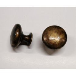 Knop, messing