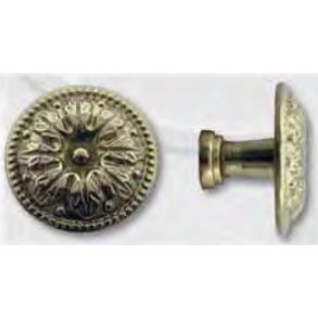 Knop, Blank messing  & Antik Str.:15 - 26 - 31 - 36mm