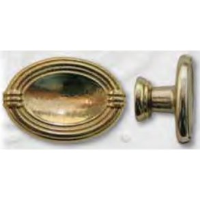 Knop, Blank messing  & Antik