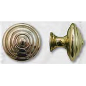 Knop, Blank messing  & Antik Str.:�� 25 - 30 - 35 -�40�mm