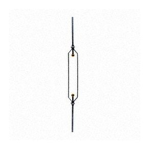 Dekor. stang m. 280, dek. i beskyttet messing