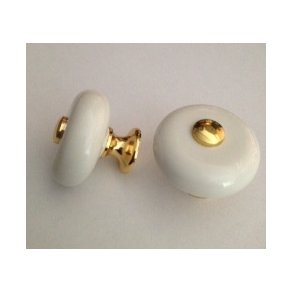 Porcelnsknopper 37 mm