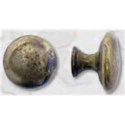 Knop, Blank messing  &amp; Antik