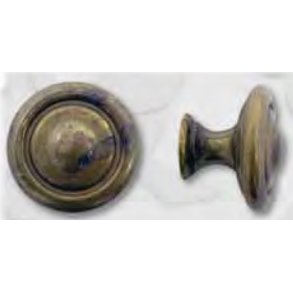 Knop, messing Str.: 25, 30 og 35mm