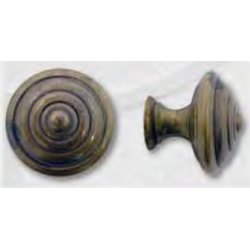 Knop, Blank messing  &amp; Antik Str.:�� 25 - 30 - 35 -�40�mm