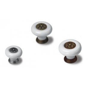 Porcelnsknopper 37 mm